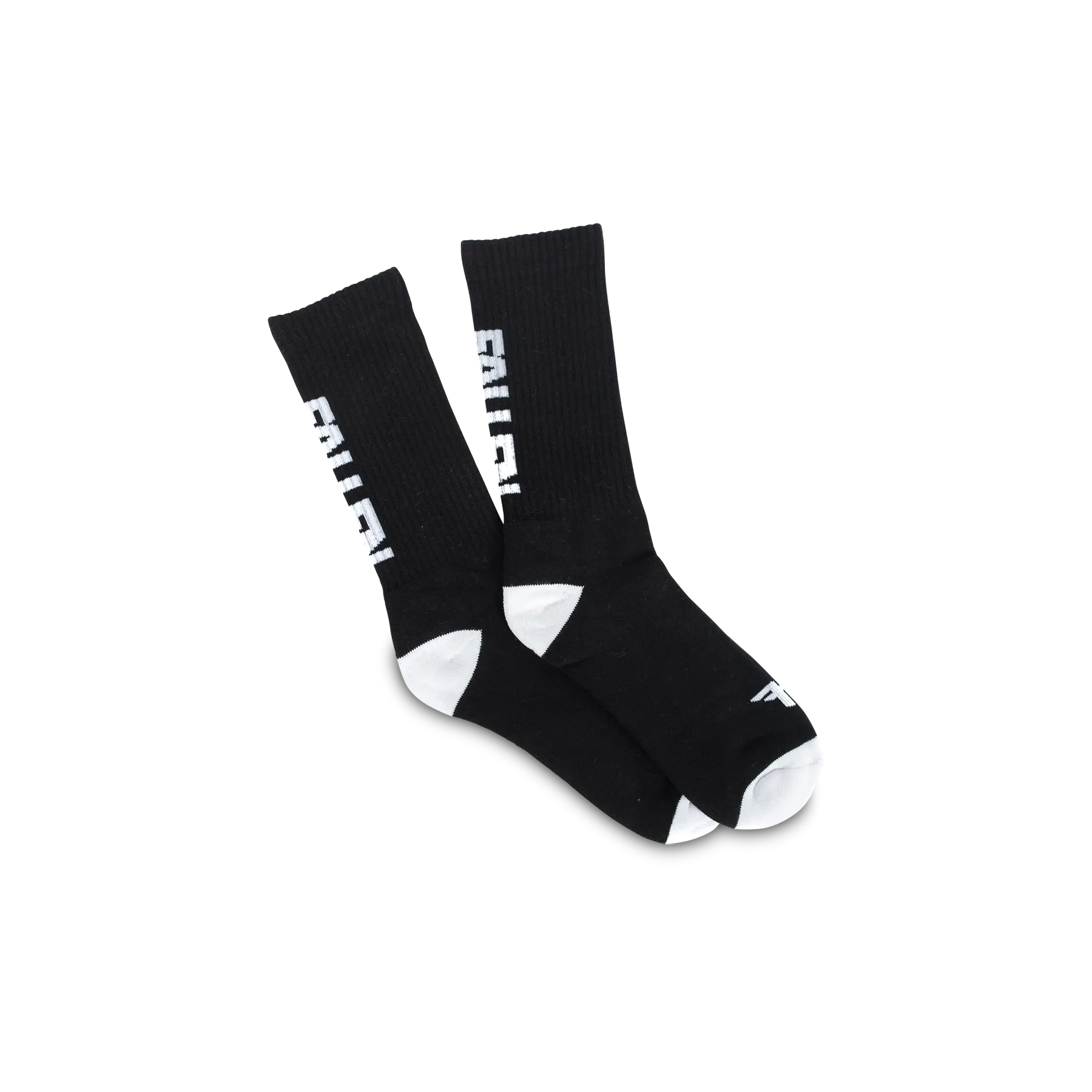 BACK LOGO SOCK BLACK/WHITE