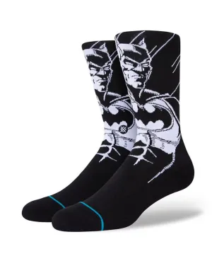 Batman Crew Light Cushion Black Socks