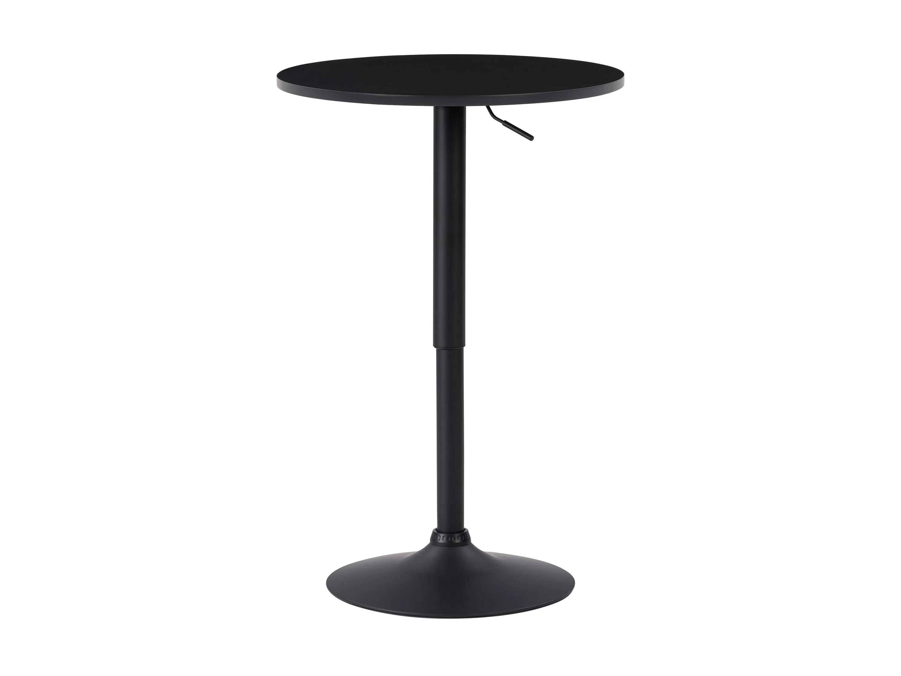 Black Bar Table, Adjustable Height