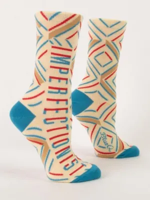 Blue Q Imperfectionist Ladies Crew Socks