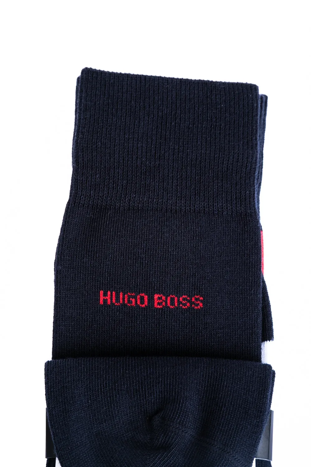 BOSS 2 Pack RS Stripe CC Sock in Navy