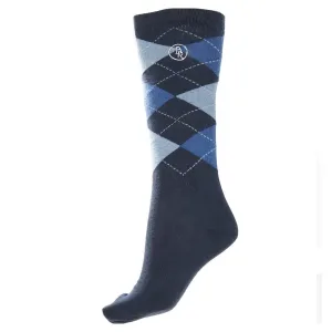 BR Essentials Riding Sock Argyle - Child