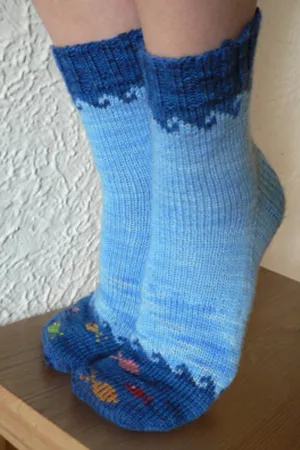 Fish in the Sea socks