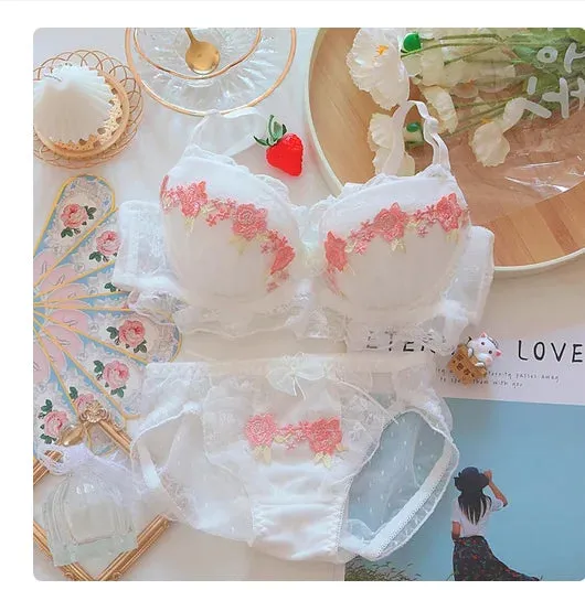 Frilly Valentine Lingerie Set