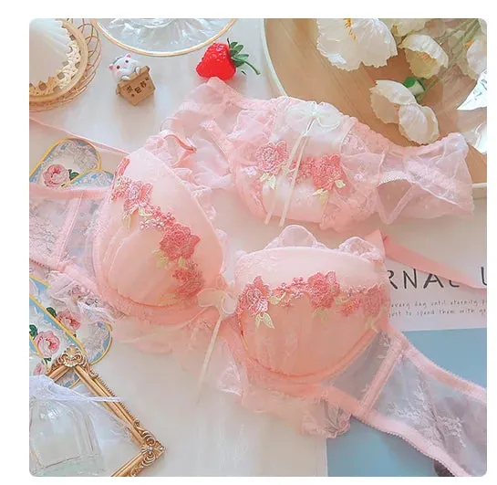 Frilly Valentine Lingerie Set