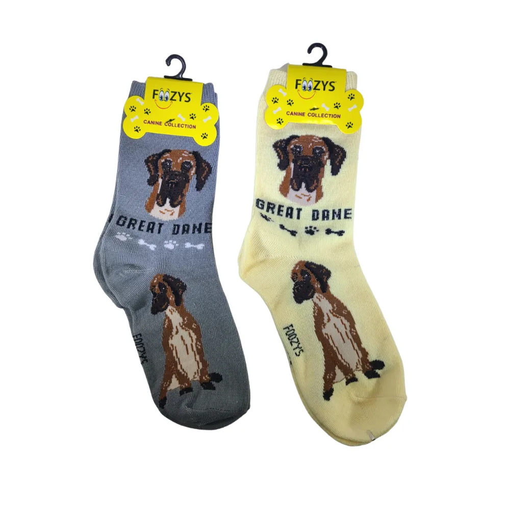 Great Dane Women's Crew Socks