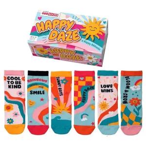 Happy Daze Sunshine Themed Children's Socks