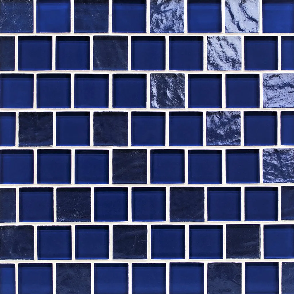 Marina Mixed, 1-1/2" x 1-1/2" - Glass Tile