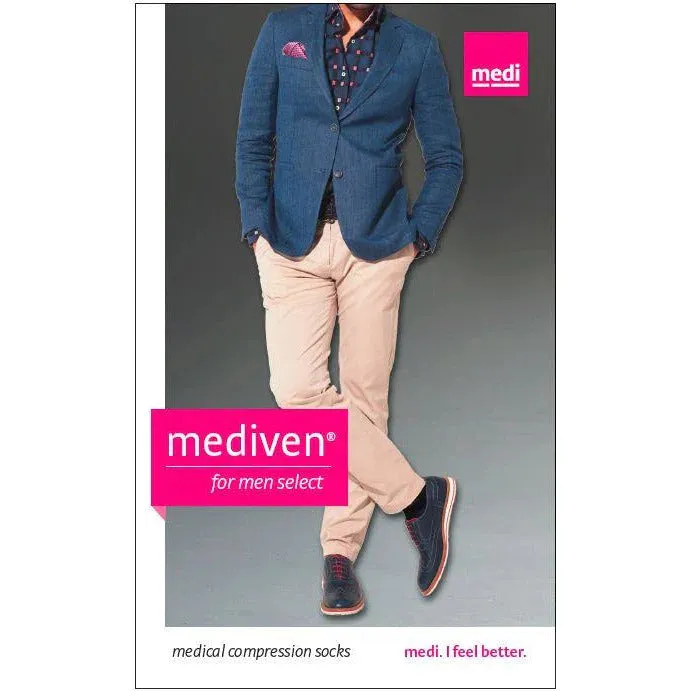 Mediven men select 15-20 mmHg calf closed toe standard