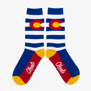 Men's Colorado Flag Dress Socks