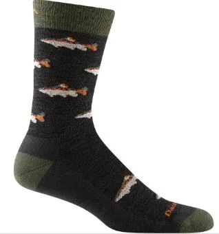 Men's Spey Fly Crew Lightweight Lifestyle Sock | 6085 | Darn Tough