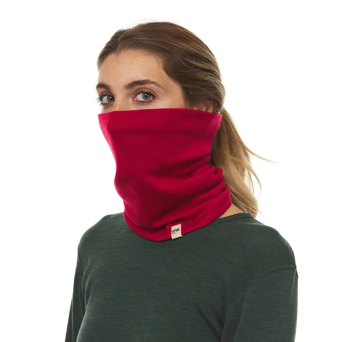 Midweight - Neck Gaiter 100% Merino Wool