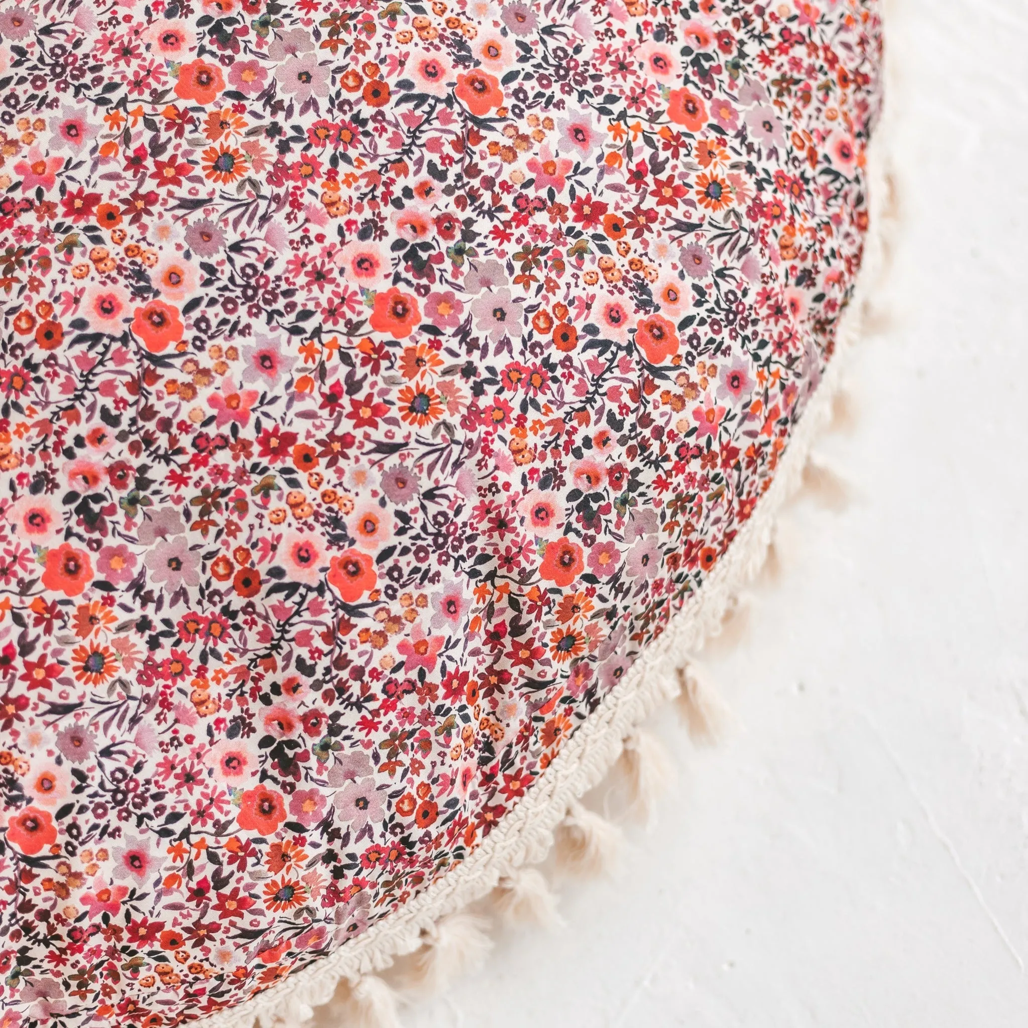 Minicamp Big Floor Cushion With Flower Pattern