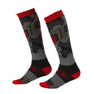 Pro MX Camo Black/Red Sock