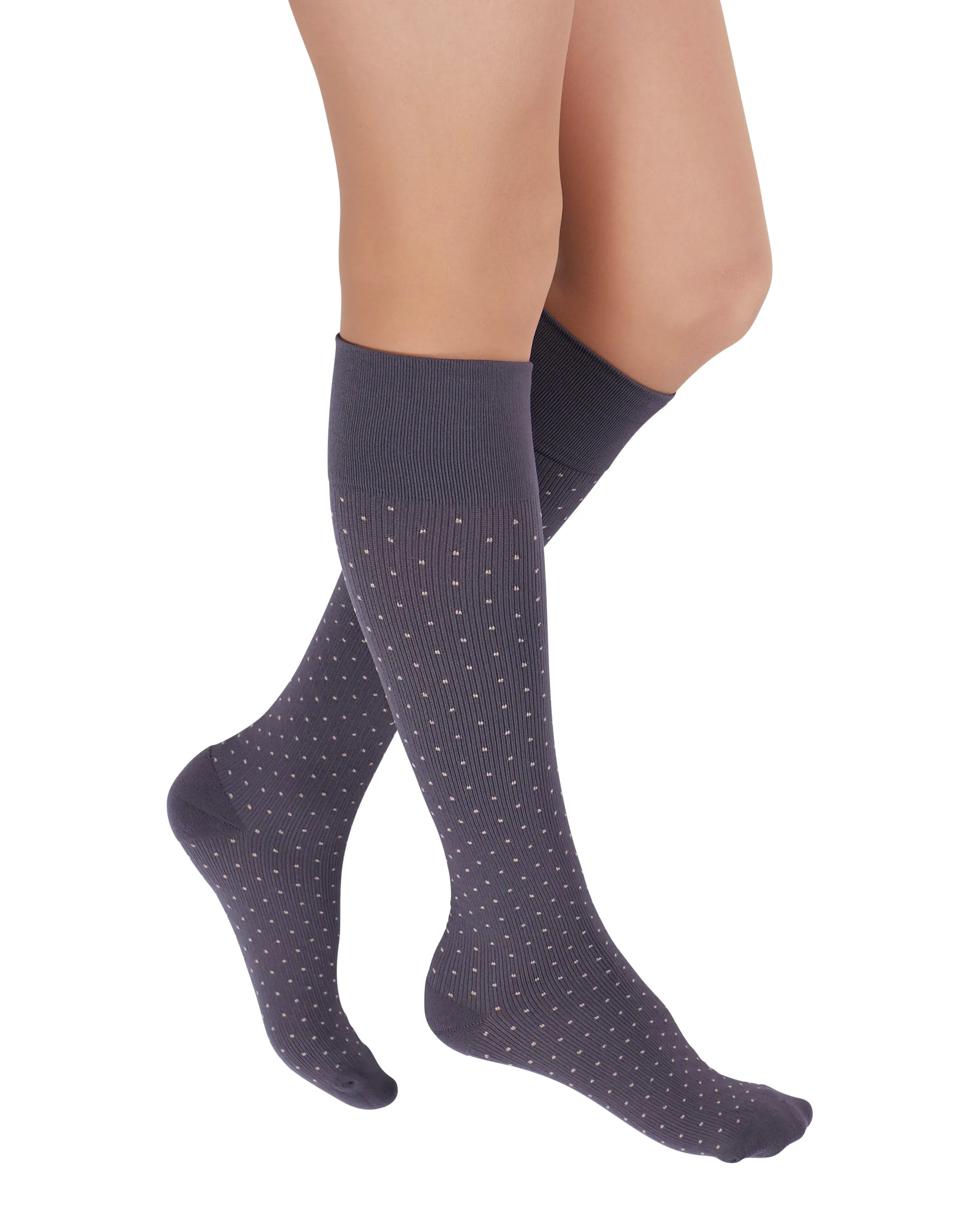 Rejuva Spot 15-20 mmHg Knee High Compression Socks