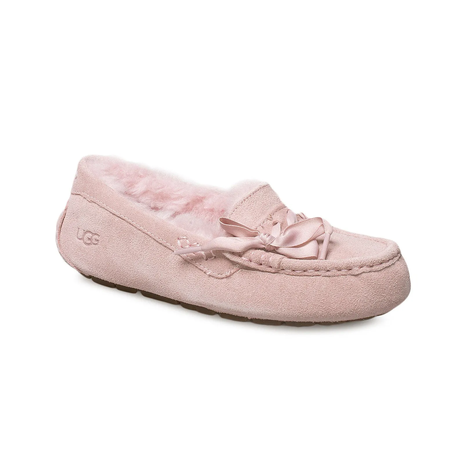 UGG Ansley Lace Pink Crystal Slippers - Women's