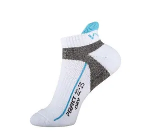 Victor Sport Low Cut Sock SK-244M [White/Blue]