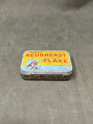 Vintage Red Breast Flake Tobacco Tin