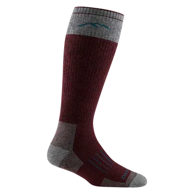 Women's Over-the-Calf Heavyweight Hunting Sock w/ Full Cushion - Burgundy